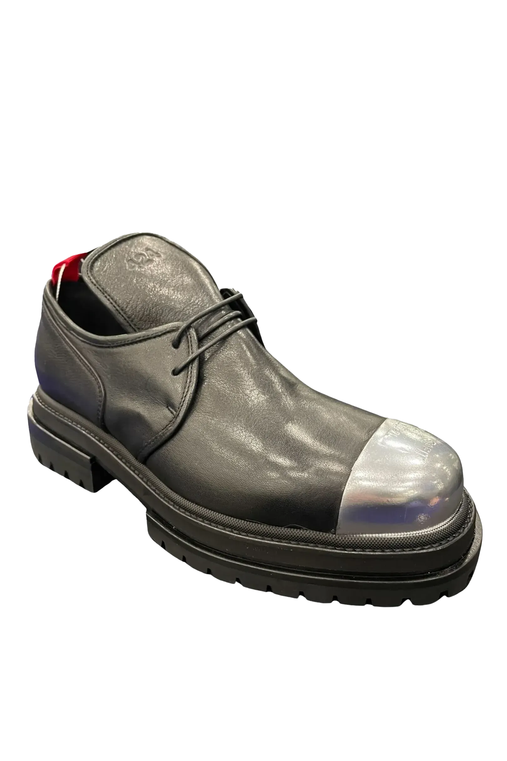 424 Steel Toe Derbies In Black