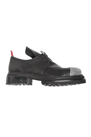 424 Steel Toe Derbies In Black