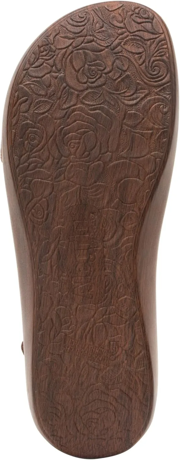 Alegria Womens Bailee Leather Sandal