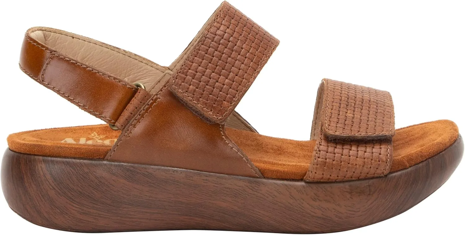 Alegria Womens Bailee Leather Sandal