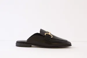 ALPE - 2306 17 05 FLAT FASHION MULE - BLACK