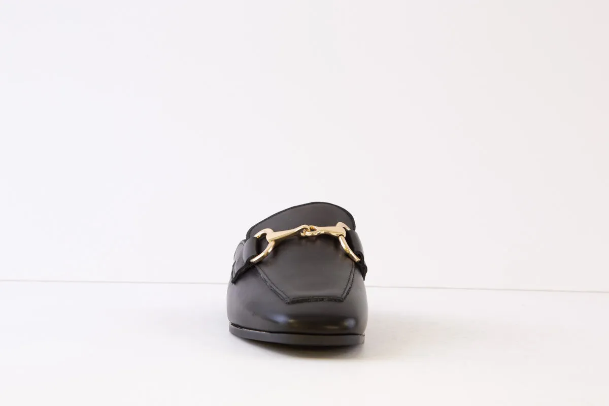 ALPE - 2306 17 05 FLAT FASHION MULE - BLACK