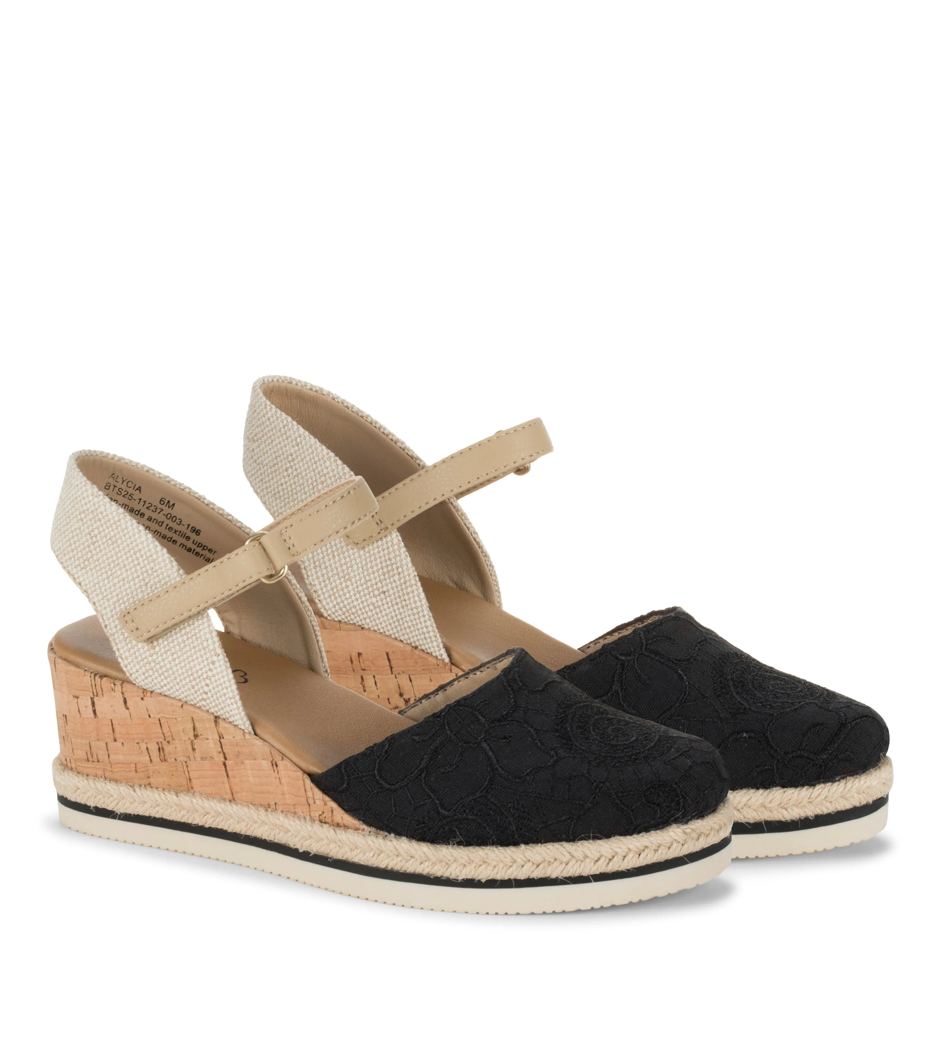 Alycia Closed Toe Wedge Sandal