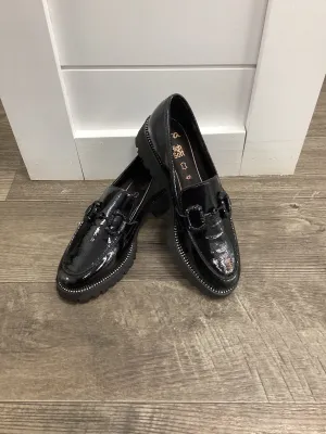 Ara 12-31243 Black Patent Loafer