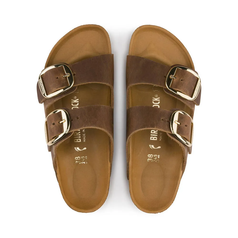 Arizona Big Buckle Oiled Leather Women's
