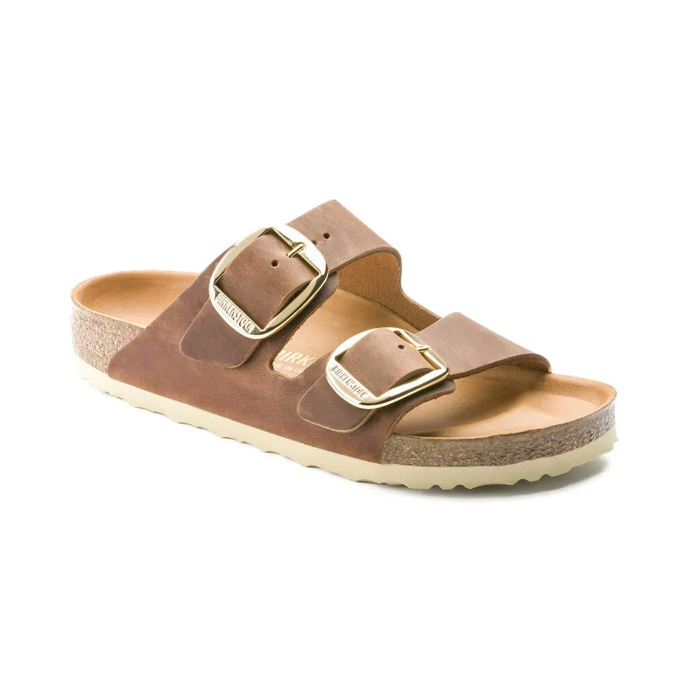 Arizona Big Buckle Oiled Leather Women's
