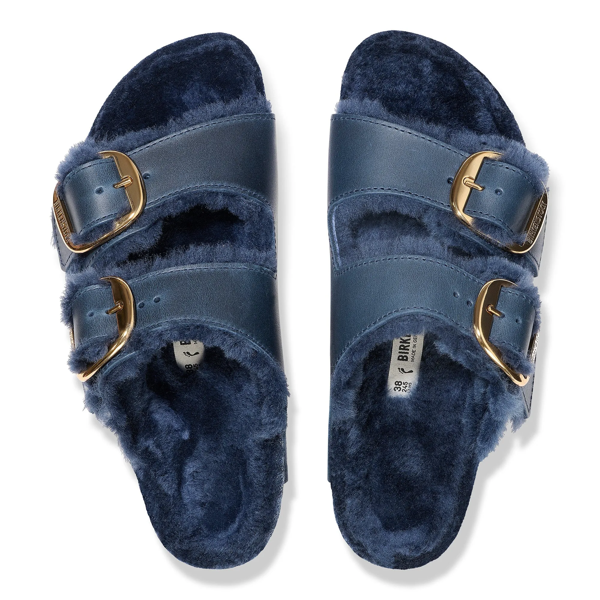 ARIZONA BIG BUCKLE SHRLNG - MIDNIGHT - LEATHER