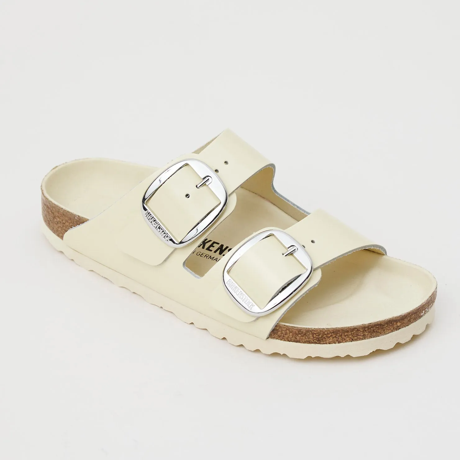Birkenstock Arizona Big Buckle Butter Cream Leather Sandals
