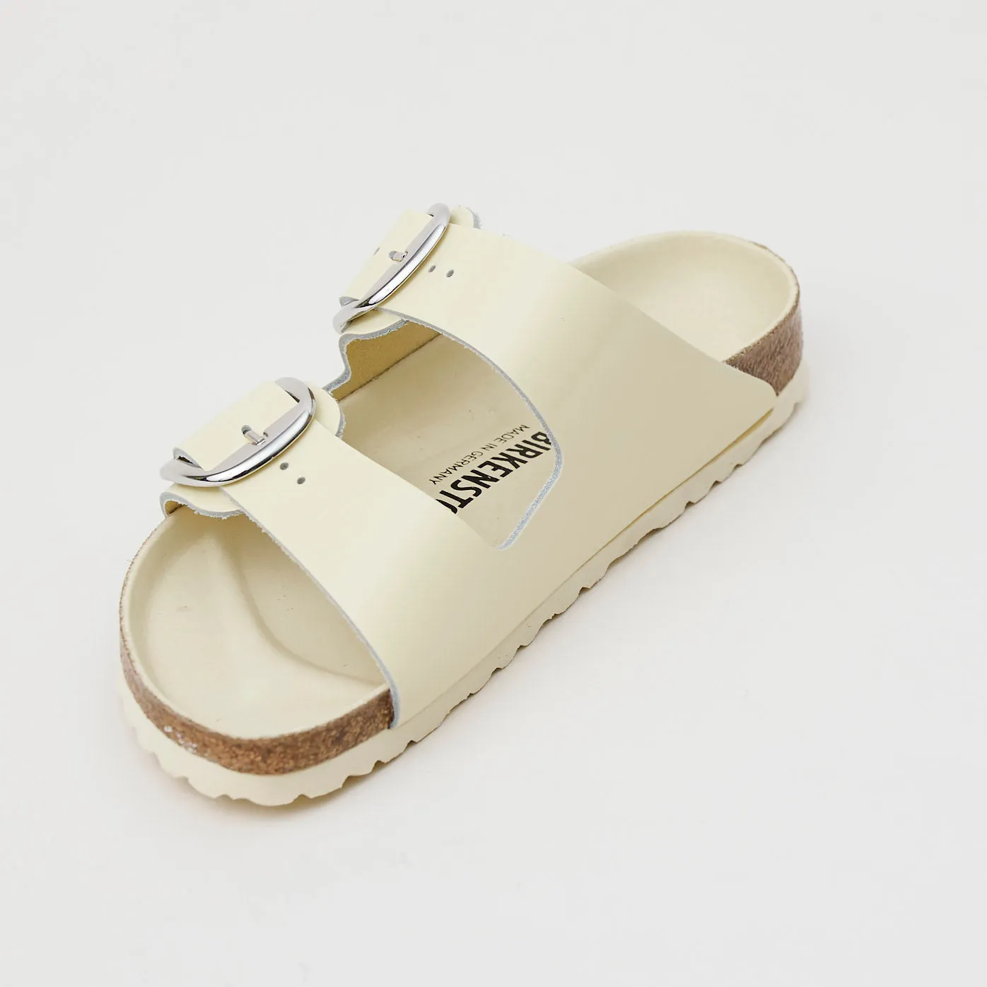 Birkenstock Arizona Big Buckle Butter Cream Leather Sandals