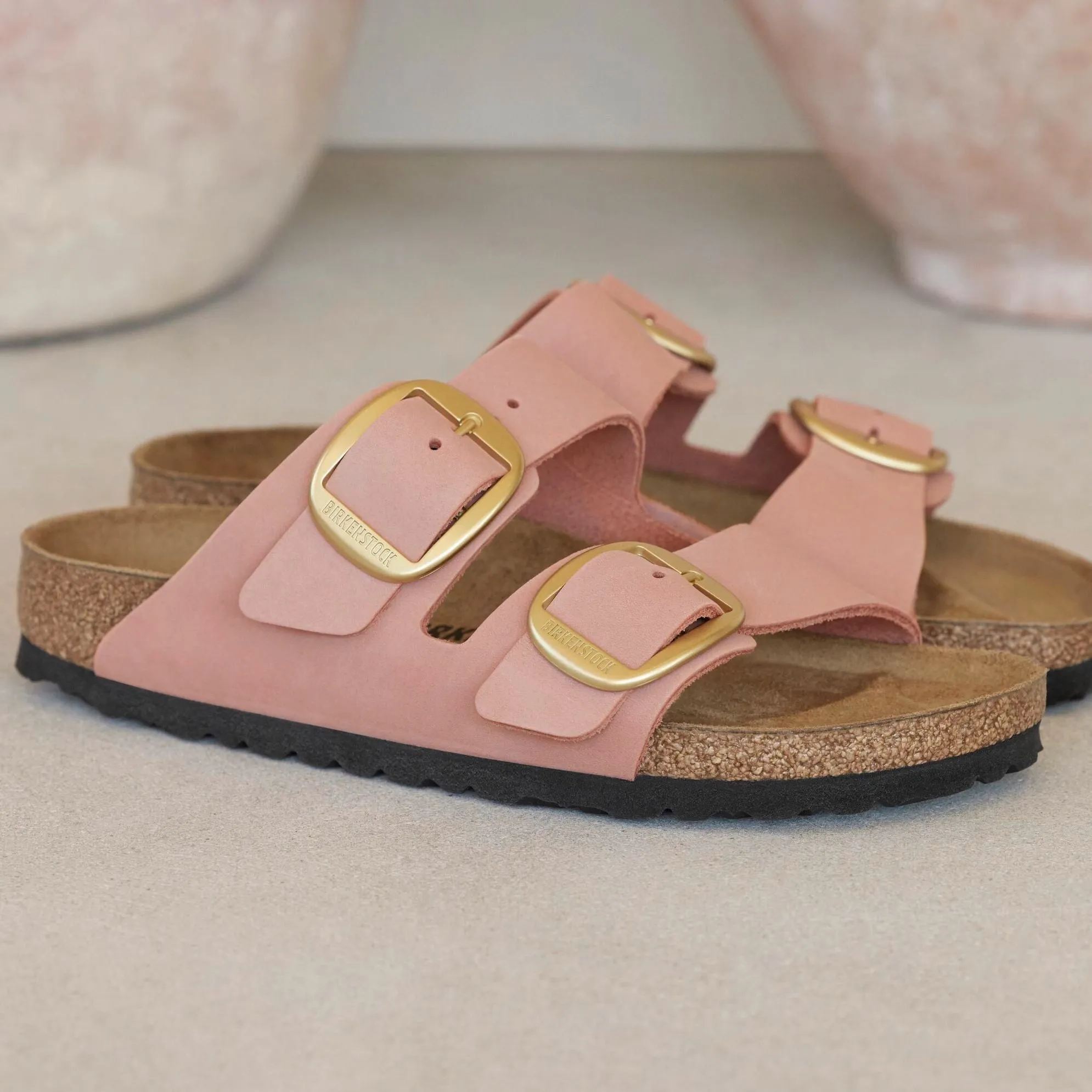 Birkenstock Arizona Big Buckle old rose nubuck