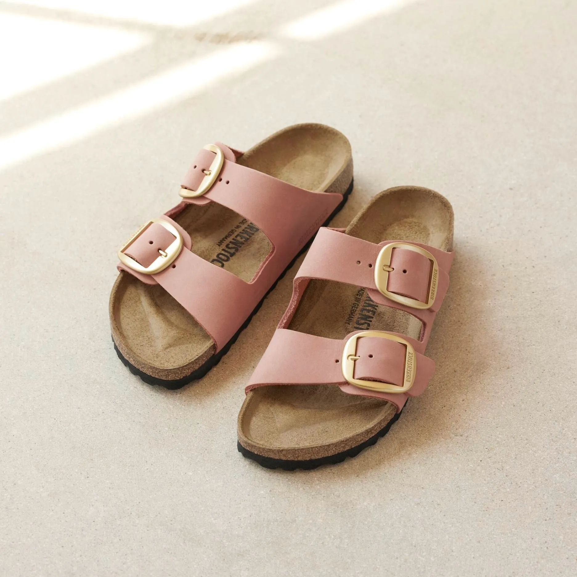 Birkenstock Arizona Big Buckle old rose nubuck