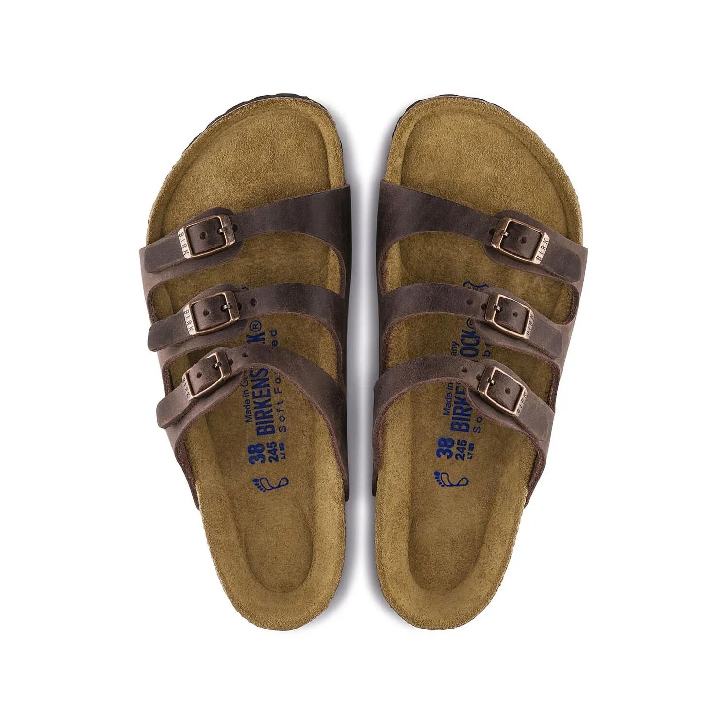Birkenstock Florida Soft Footbed Habana Oiled Leather