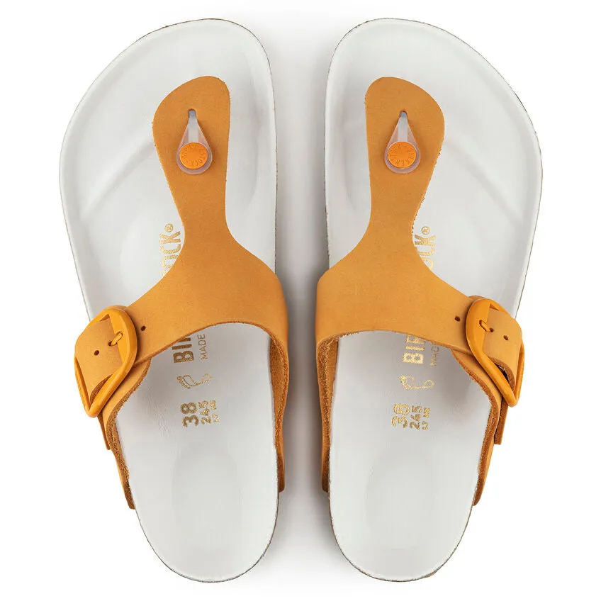 Birkenstock Gizeh Big Buckle apricot nubuck