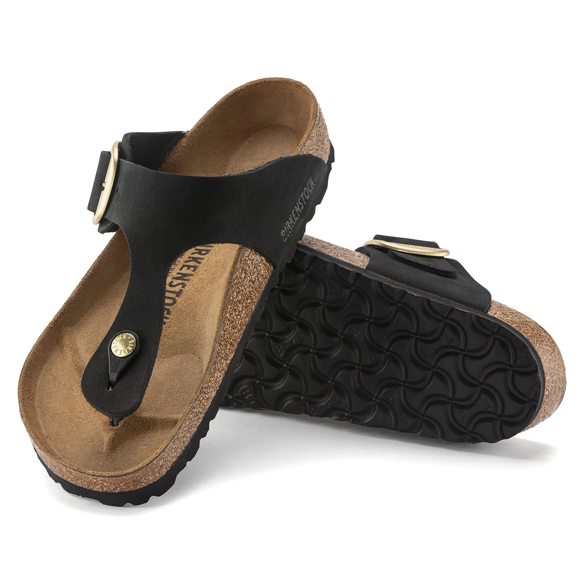 Birkenstock Gizeh Big Buckle black nubuck
