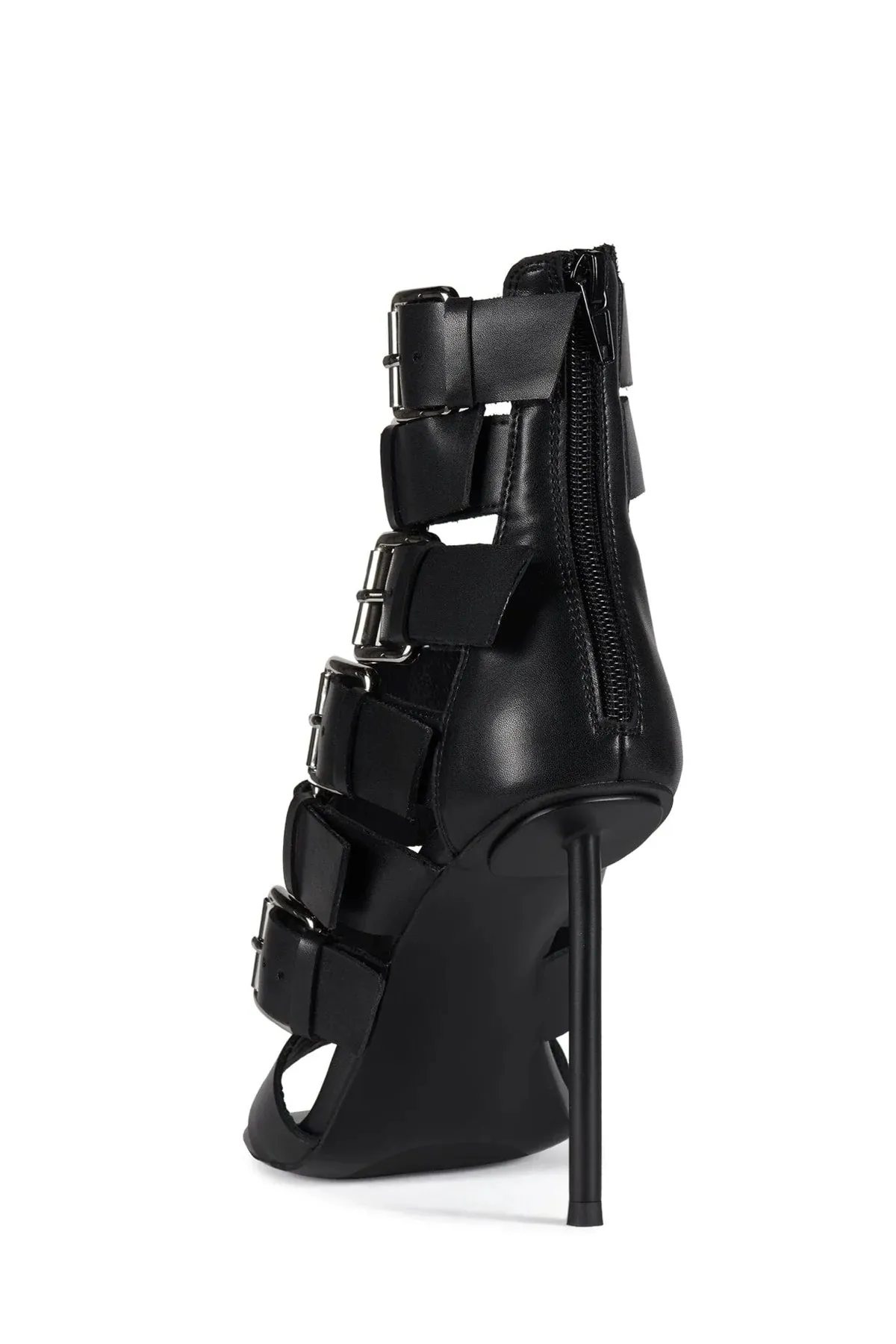 BUCKLED IN BLACK