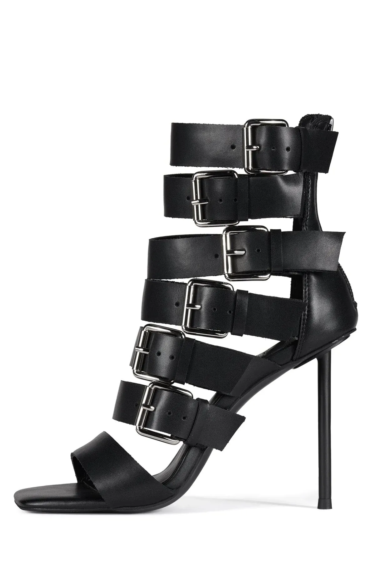 BUCKLED IN BLACK