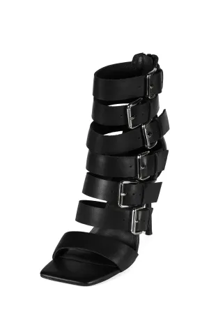 BUCKLED IN BLACK
