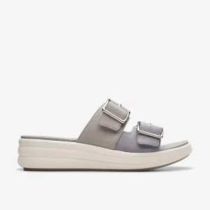 Clarks Women's Drift Buckle Lilac Combi 26177851