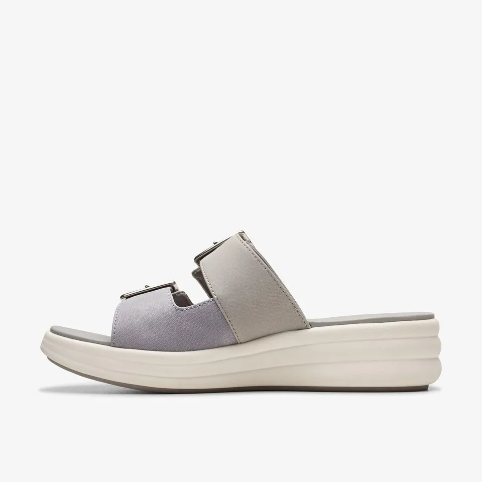 Clarks Women's Drift Buckle Lilac Combi 26177851