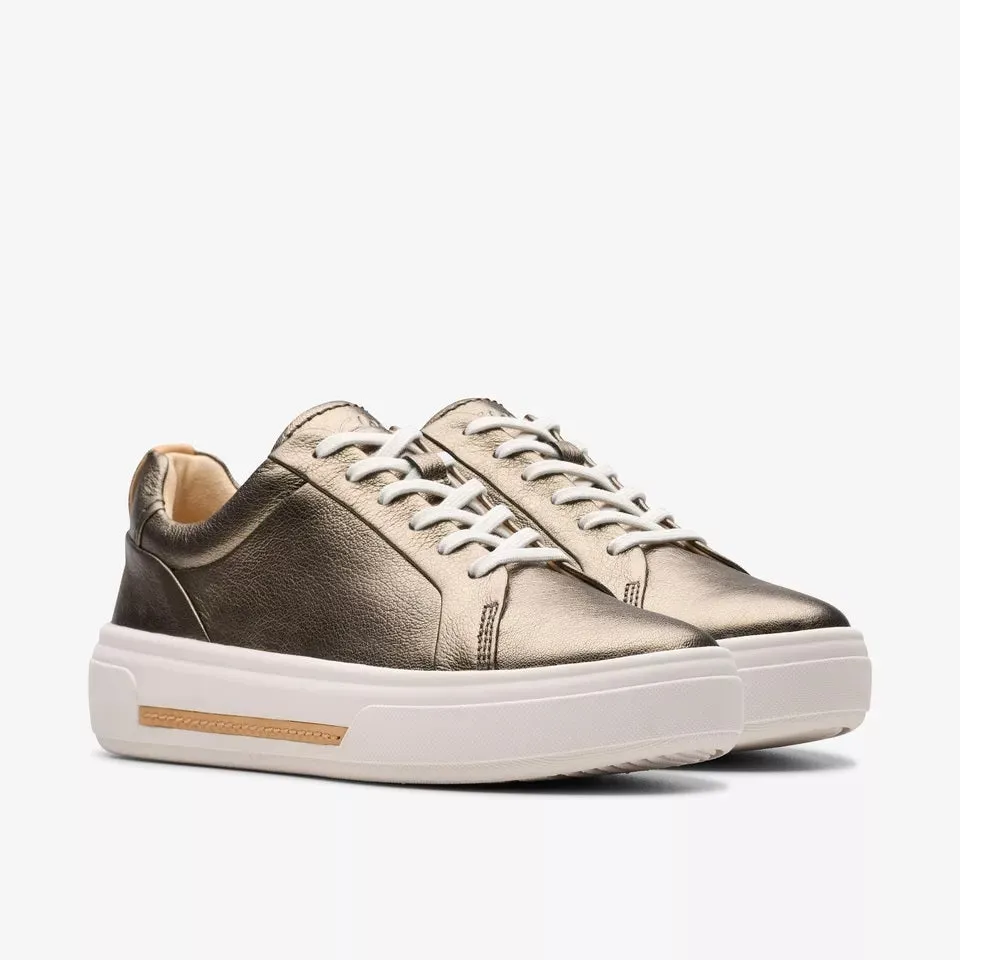 Clarks Women's Hollyhock Walk Metallic Leather 26178843