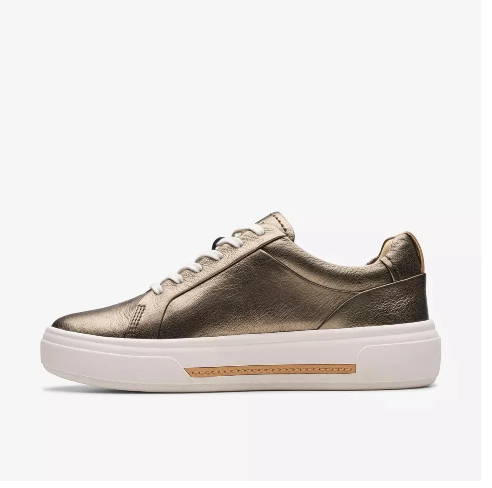 Clarks Women's Hollyhock Walk Metallic Leather 26178843