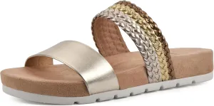 CLIFFS BY WHITE MOUNTAIN Women's Tactful Slide Sandal