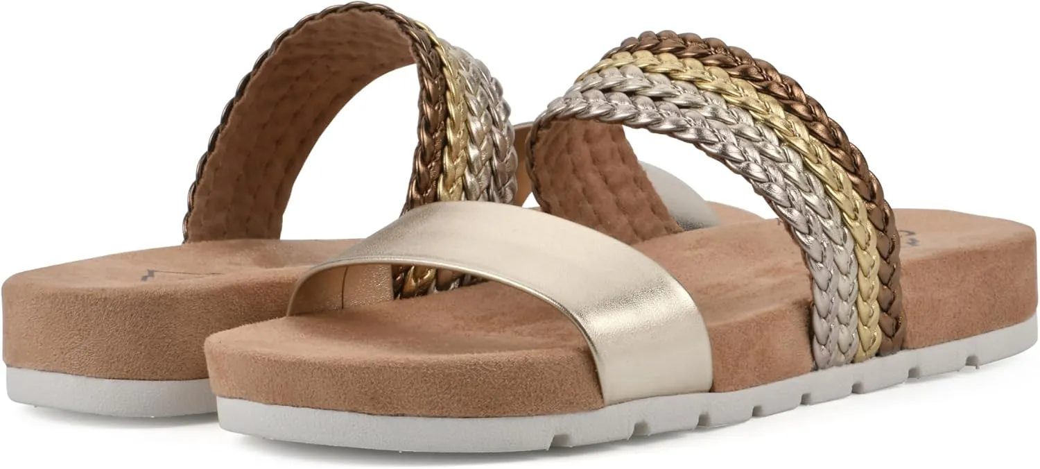 CLIFFS BY WHITE MOUNTAIN Women's Tactful Slide Sandal