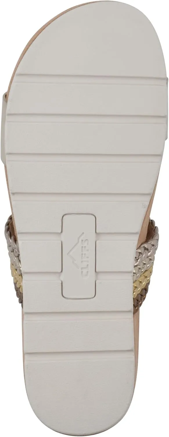 CLIFFS BY WHITE MOUNTAIN Women's Tactful Slide Sandal