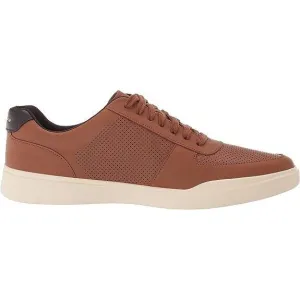 Cole Haan Men's Grand Crosscourt Modern Perf Sneaker British Tan/Ivory C35816
