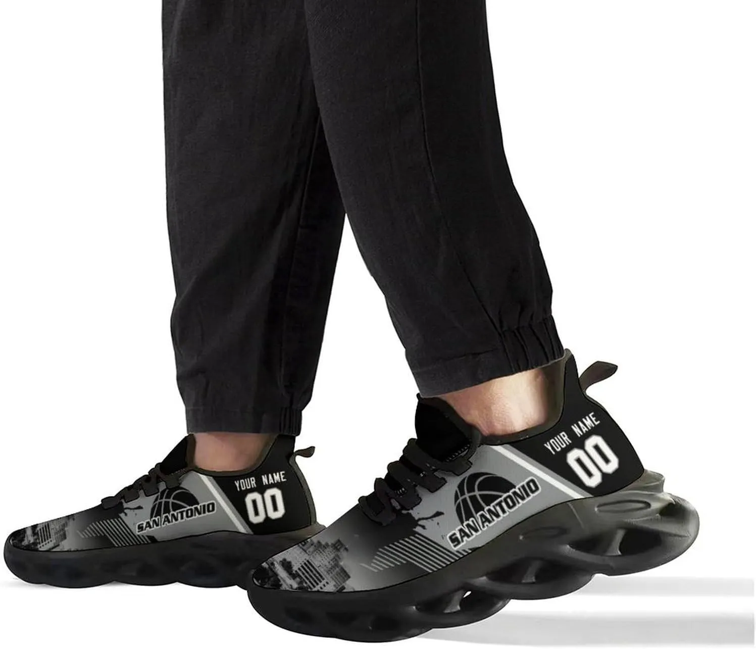 Custom Basketball Shoes Flex Control Sneakers Breathable Lightweight Fashion Sports Workout Shoes Personized for Men