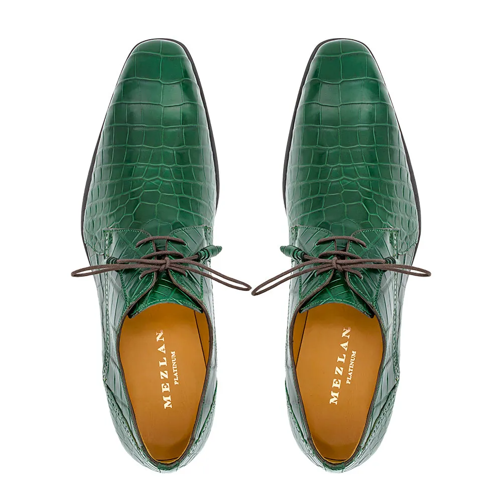 Dandy Alligator Lace Up