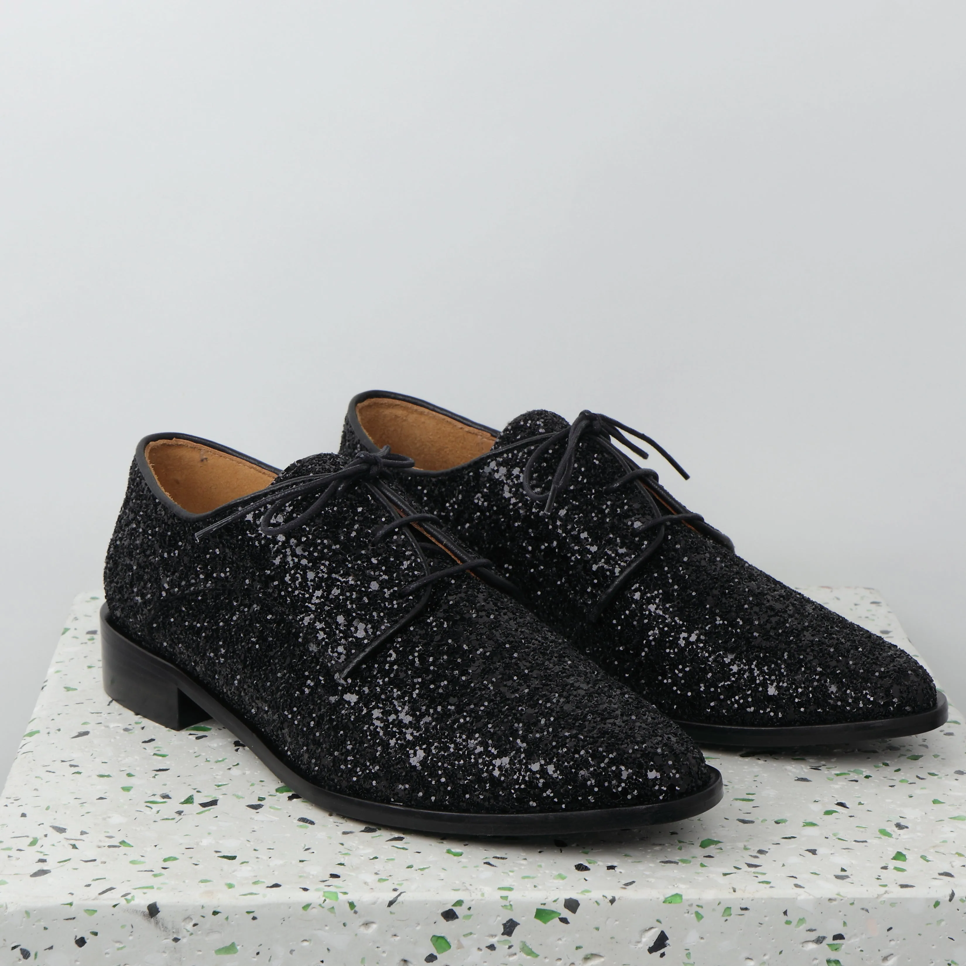 Denise Glitter Black