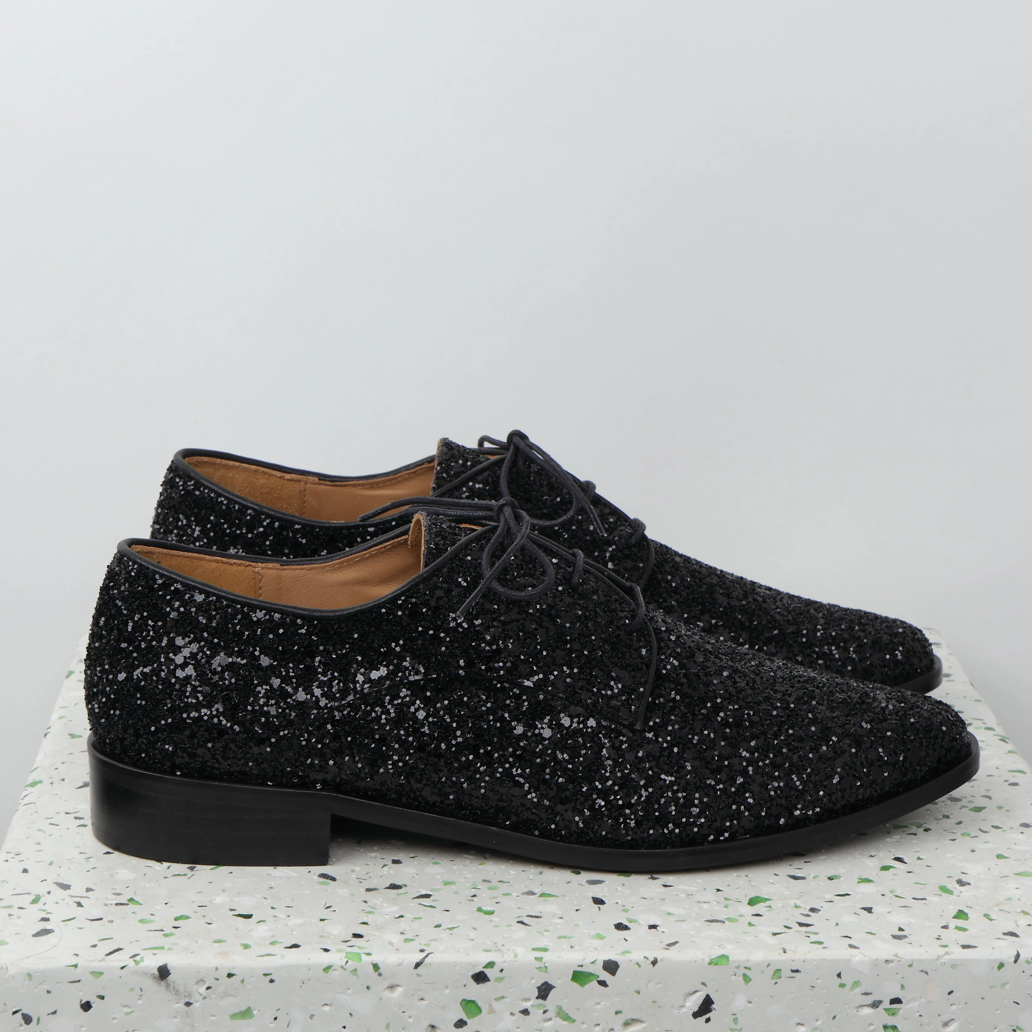 Denise Glitter Black