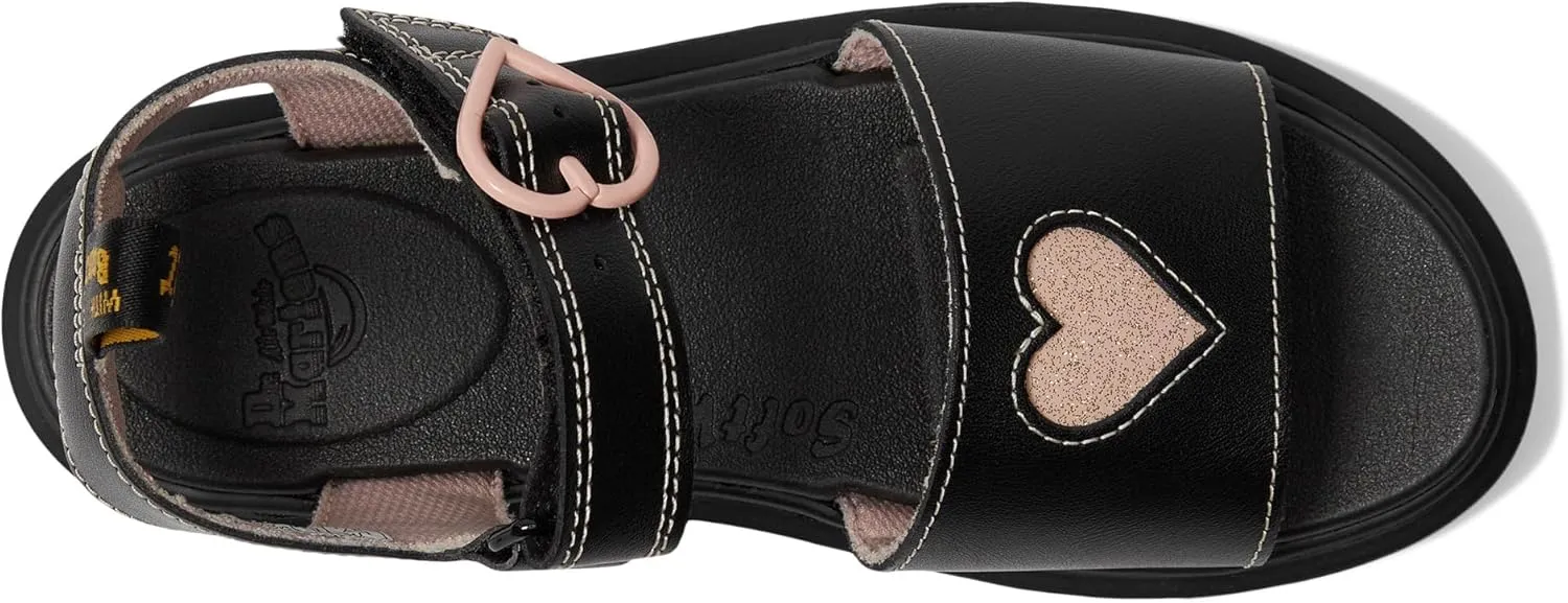 Dr. Martens Girl's Marlowe Hearts (Big Kid) Sandal