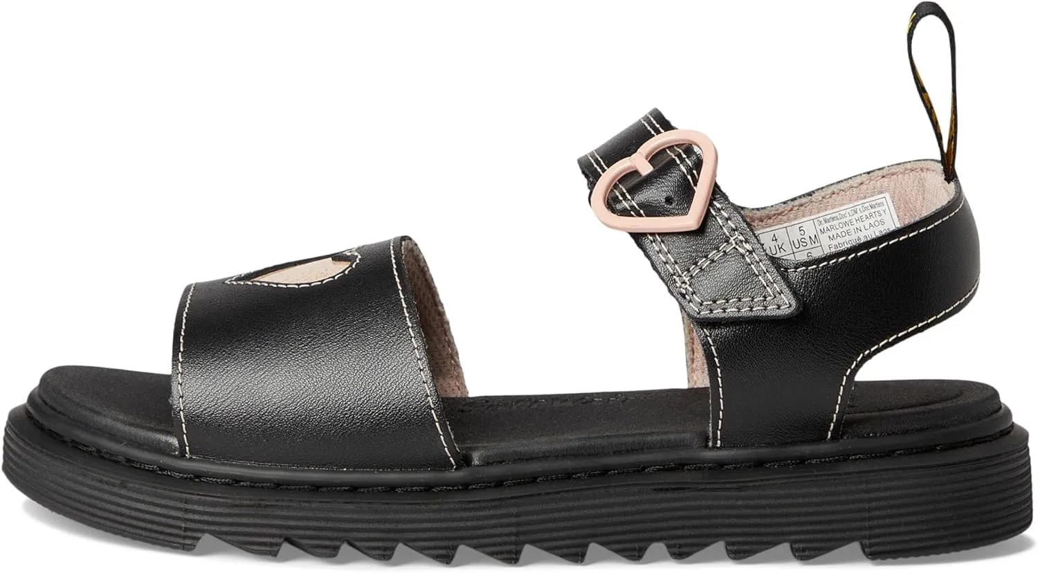 Dr. Martens Girl's Marlowe Hearts (Big Kid) Sandal
