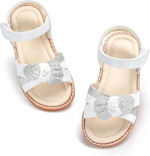 ESTINE Girls Sandal Dress Shoe for Toddler/Little Kid Party School Shoe
