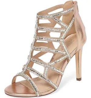 Evening Rhinestone Wedding Pumps Minimalist Rae Caged LAUREN Sandals LORRAINE Prom Local delivery Dress