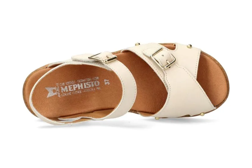 'Fedora' women's sandal - off white