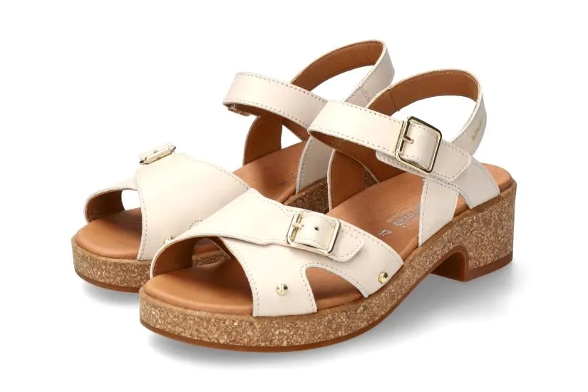 'Fedora' women's sandal - off white