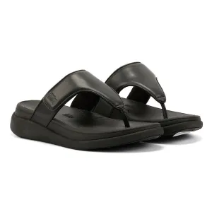 FitFlop F-Mode Go Adjustable Flatform Women's Black Sandals