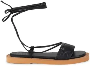 Frye Faye Ankle Tie Sandal for Women, Stylish and Comfortable Leather Design, Elegant Footwear