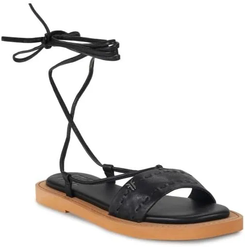 Frye Faye Ankle Tie Sandal for Women, Stylish and Comfortable Leather Design, Elegant Footwear