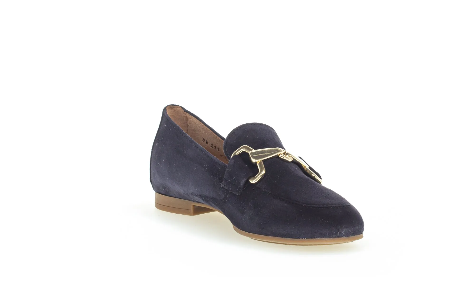 GABOR - 25.211.36 FLAT LOAFER - NAVY SUEDE