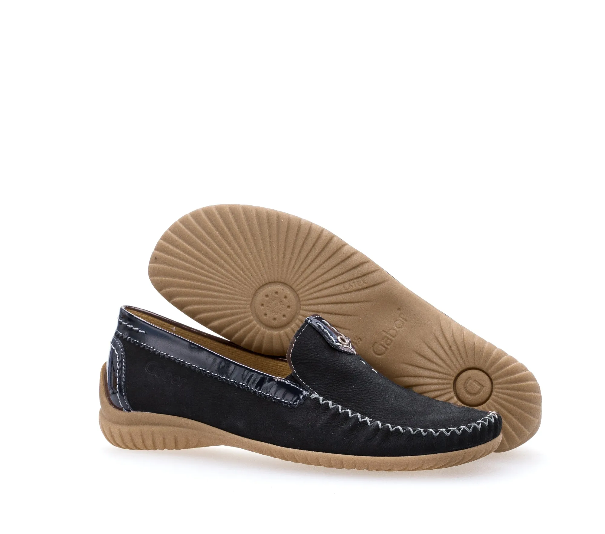 GABOR - 26.090.26 FLAT LOAFER - NAVY