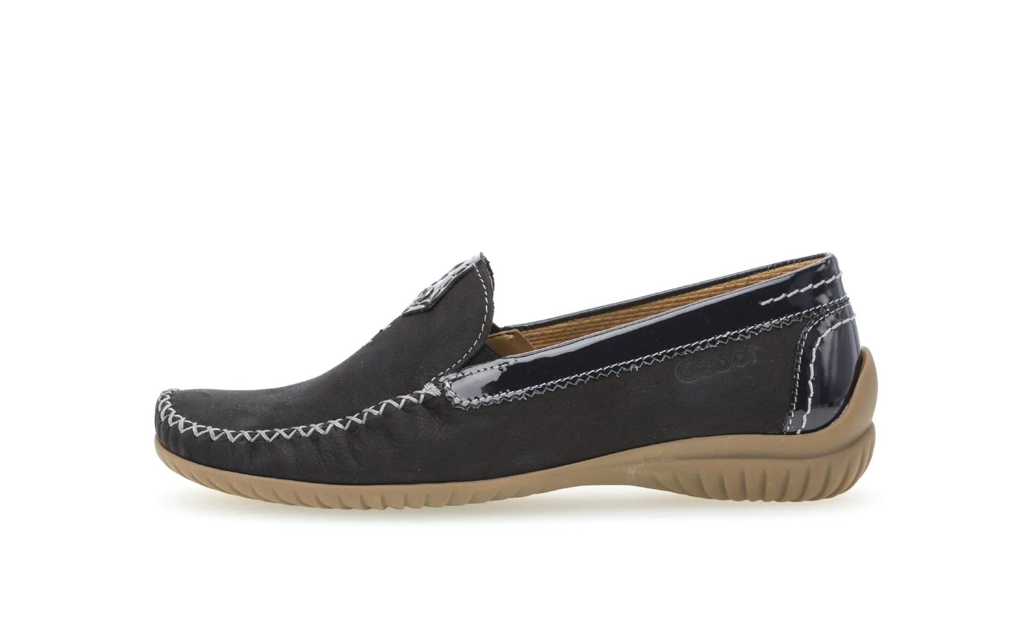 GABOR - 26.090.26 FLAT LOAFER - NAVY
