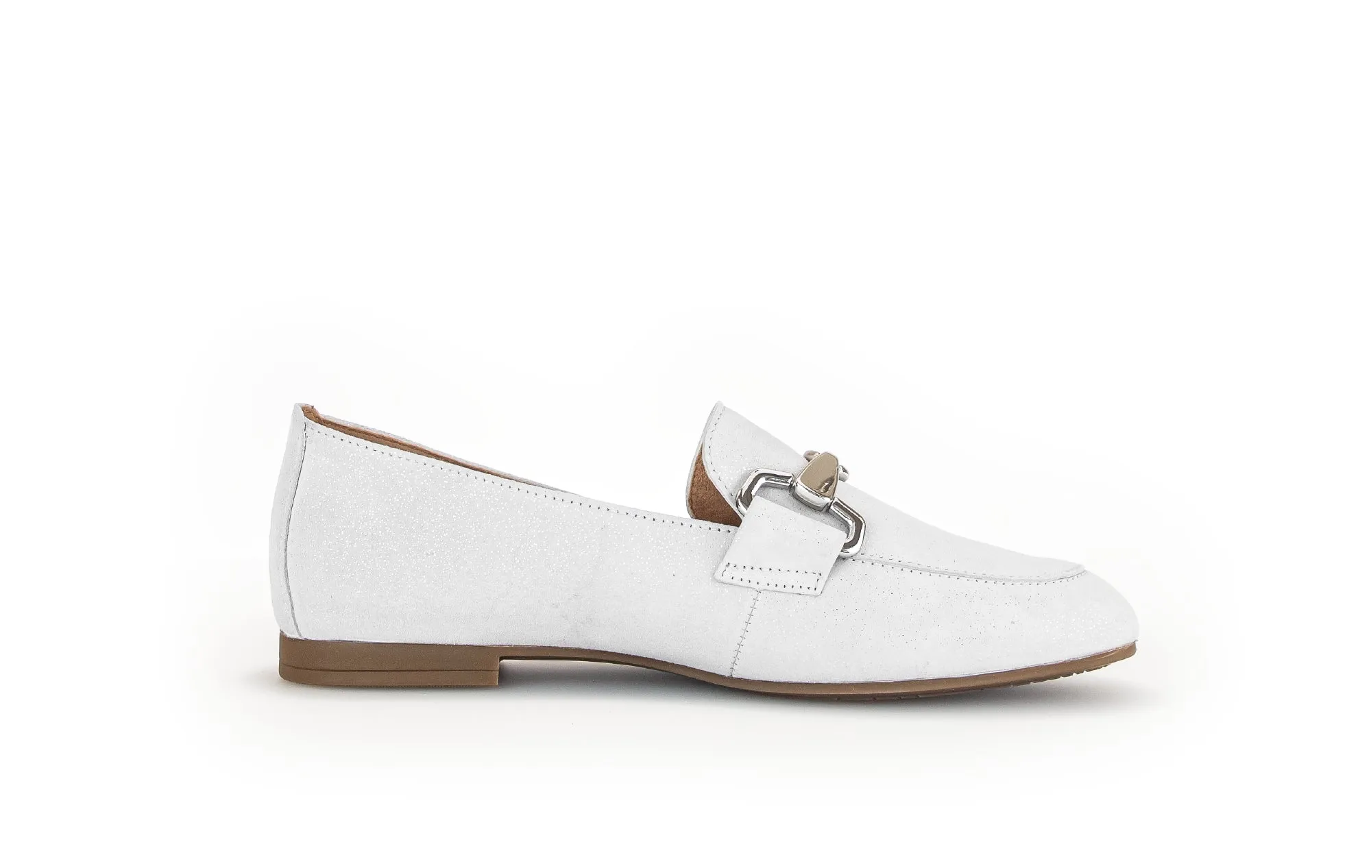 GABOR - 45.211.61 FLAT LOAFER - SILVER