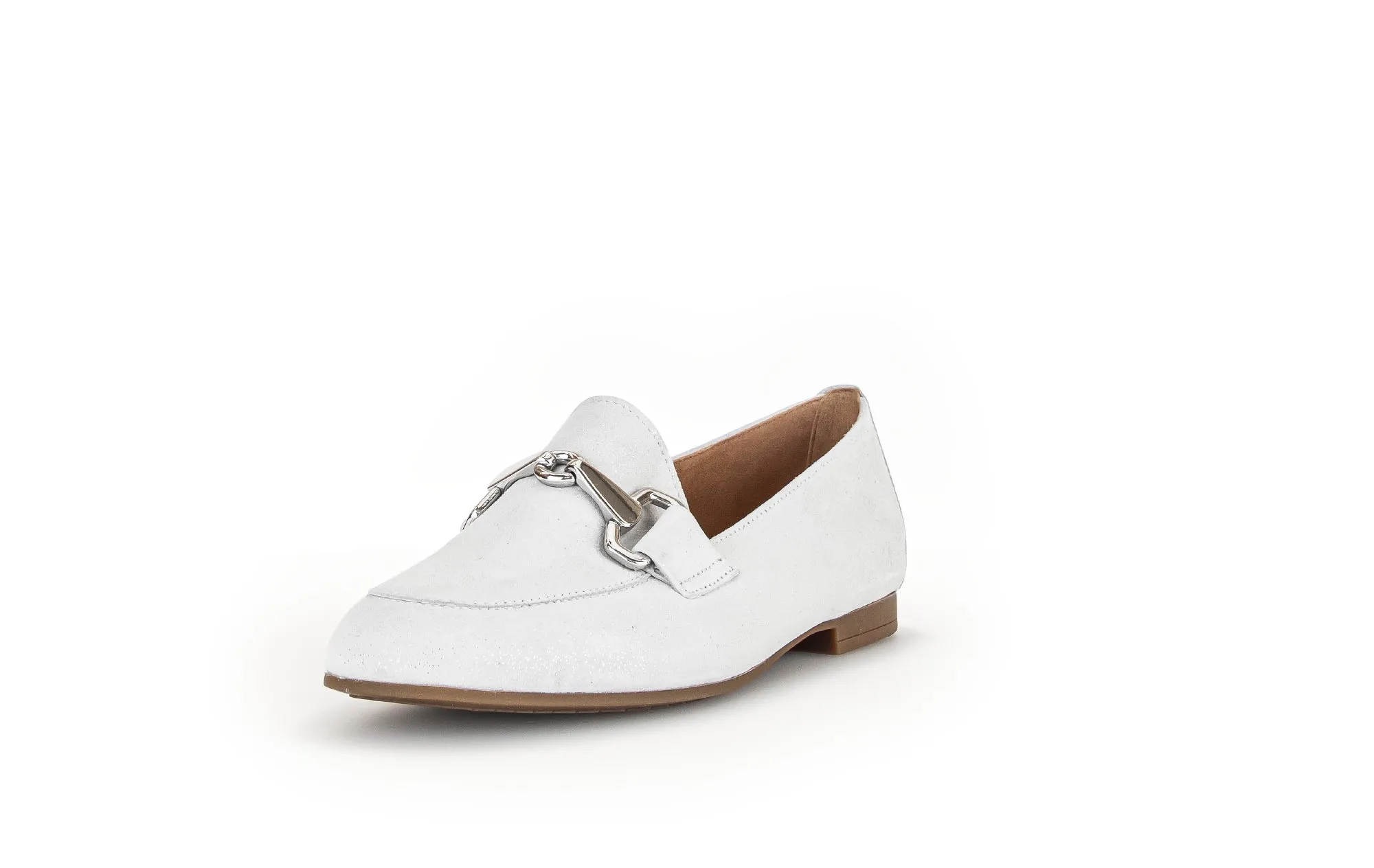 GABOR - 45.211.61 FLAT LOAFER - SILVER