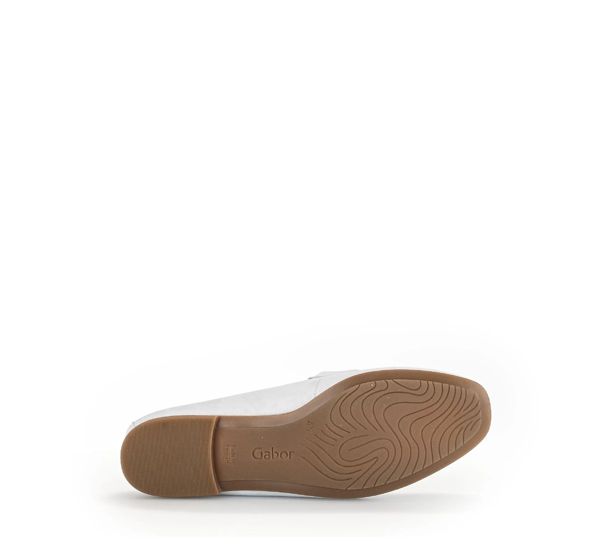 GABOR - 45.211.61 FLAT LOAFER - SILVER