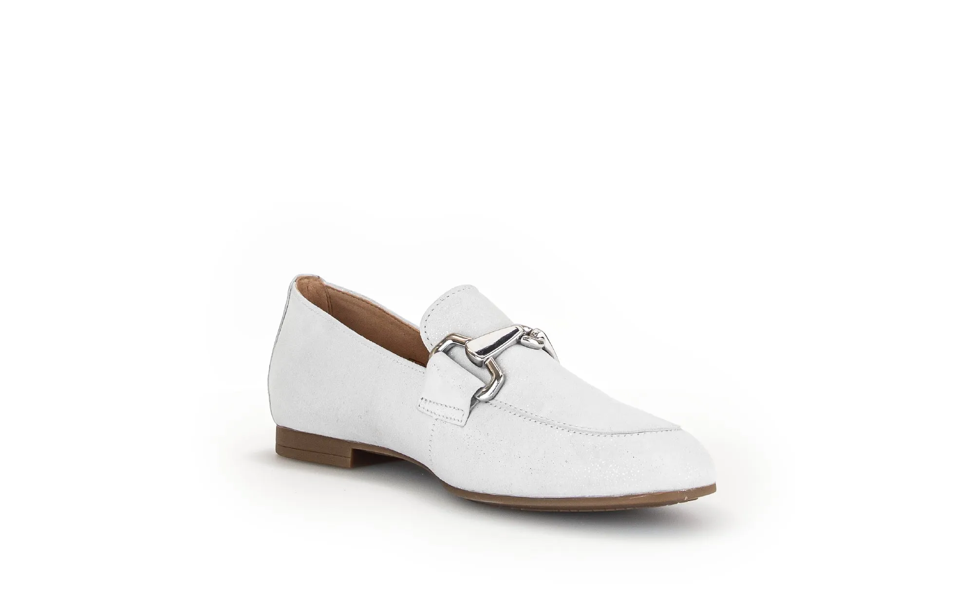 GABOR - 45.211.61 FLAT LOAFER - SILVER