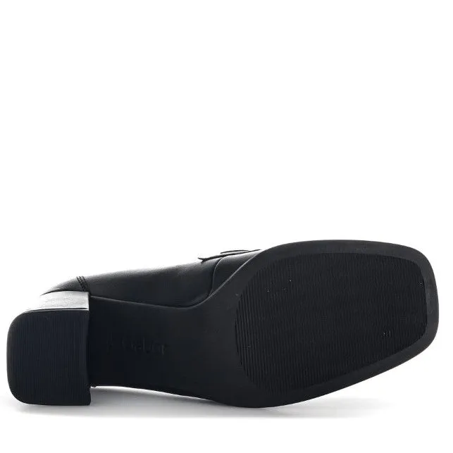 Gabor Play Block Heel Loafer 35.290-BLACK